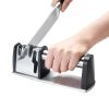 Multifunction Knife Sharpener Handheld Quick Sharpening Stone - Silver - Sharpening Stone
