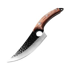 Butcher butcher for meat and bone with small scimitar(USPS Shipping) - Brown - Kitchen Surpplice