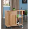 Douglas Utility Kitchen Cart; Natural - 89443