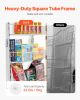 10-Tier Over the Door Pantry Organizer Hanging Storage Rack Adjustable Kitchen - 10 - White
