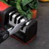 Multifunction Knife Sharpener Handheld Quick Sharpening Stone - Red - Sharpening Stone