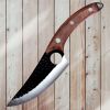 Butcher butcher for meat and bone with small scimitar(USPS Shipping) - Brown - Kitchen Surpplice