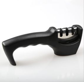 High Quality Professional Knife Sharpener (Color: Black)